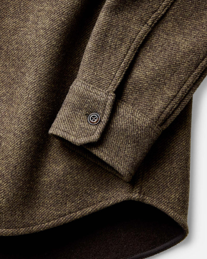 The Maritime Shirt Jacket in Ranger Twill Wool