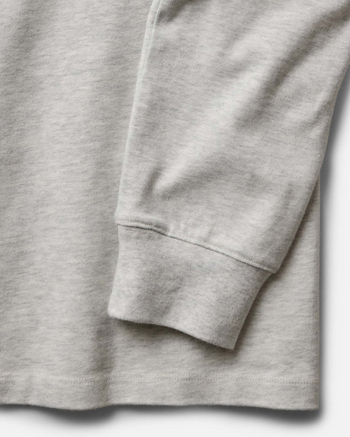 The Long Sleeve Shop Tee in Oat Twist