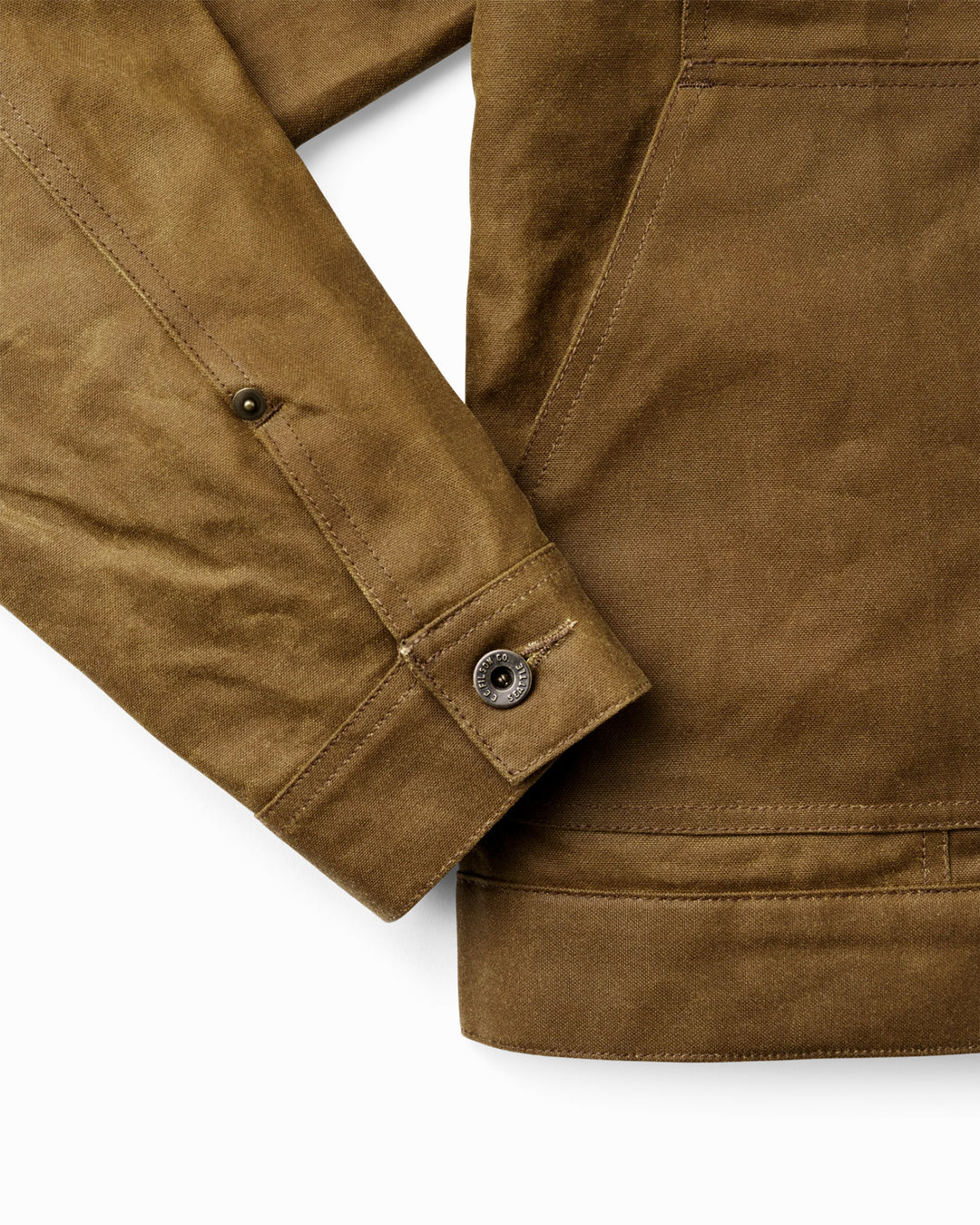 Short Lined Cruiser in Dark Tan