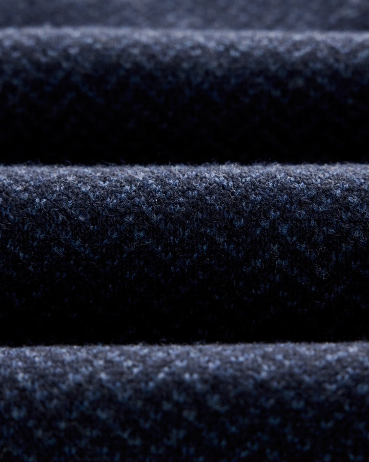 The Eddy Crew in Heather Marine Herringbone