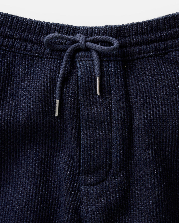 The Apres Pant in Rinsed Indigo Sashiko