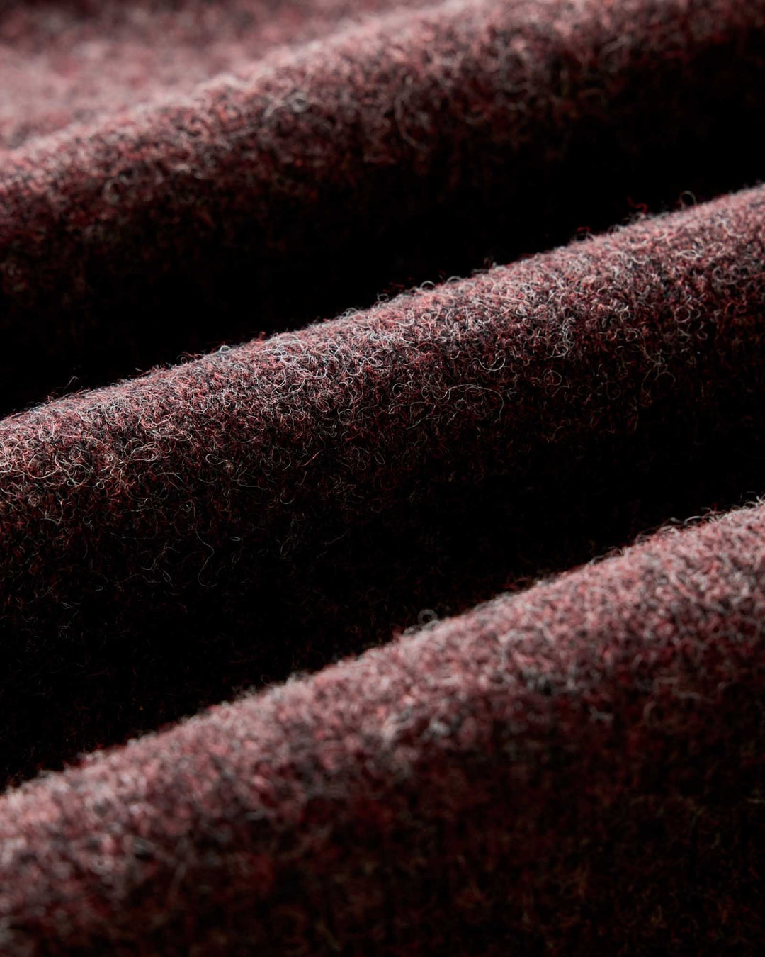 The Eastmoor Cardigan in Heather Port Wool