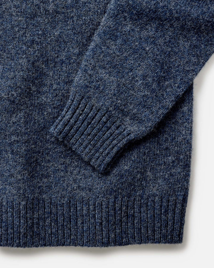 The Eastmoor Sweater in Heather Night Wool