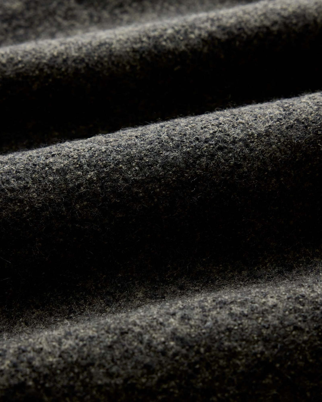 The Connor Overshirt in Heather Olive Boucle