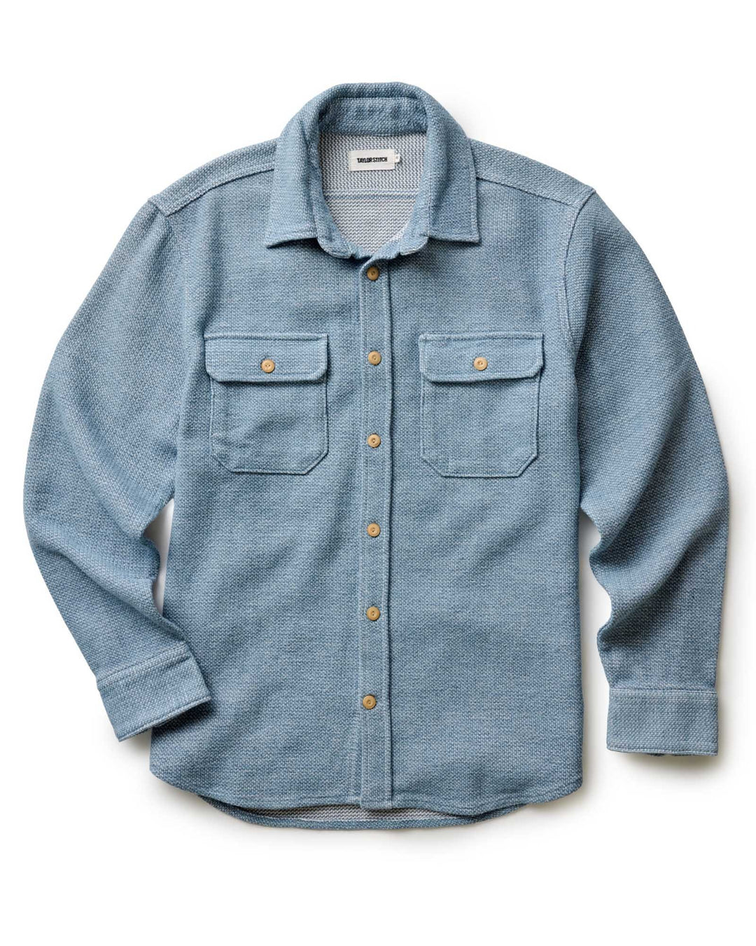 The Division Shirt in Washed Indigo