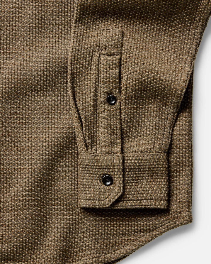 The Utility Shirt in Cypress Sashiko