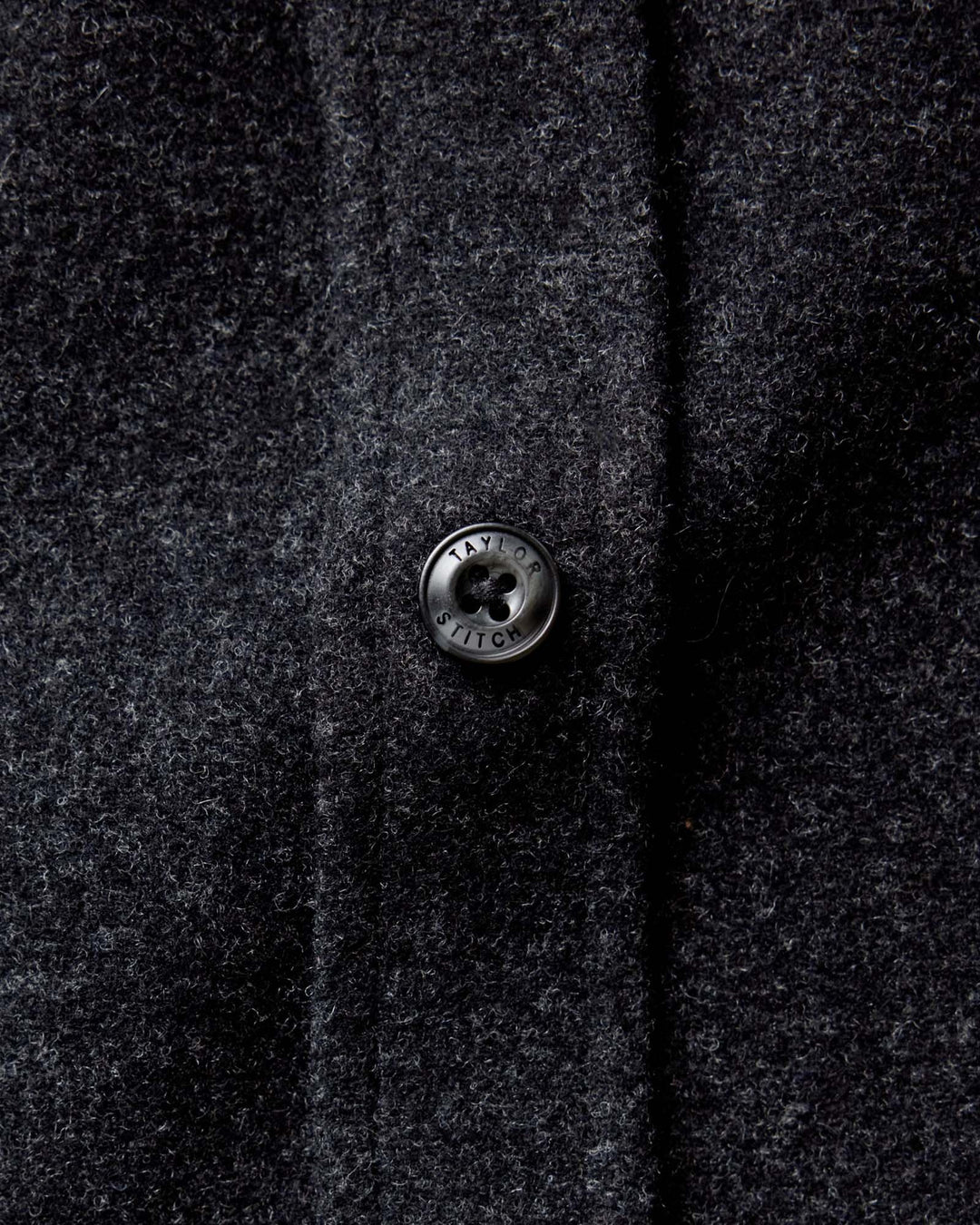The Maritime Shirt Jacket in Heather Charcoal Wool