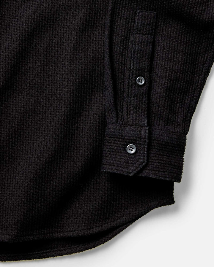 The Utility Shirt in Black Indigo Sashiko