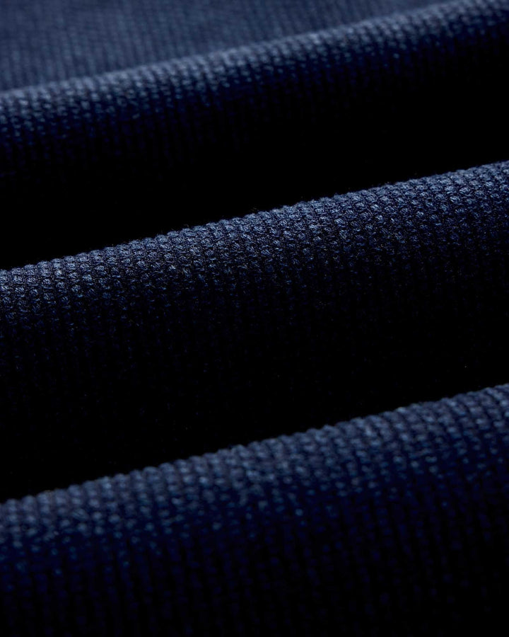 The Utility Shirt in Rinsed Indigo Sashiko
