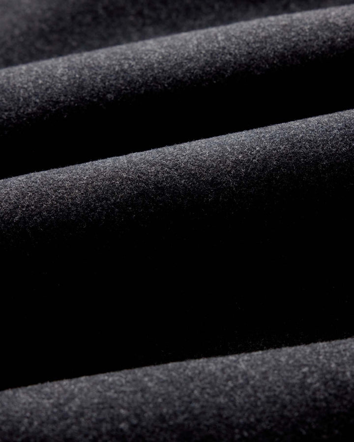 The Maritime Shirt Jacket in Heather Charcoal Wool