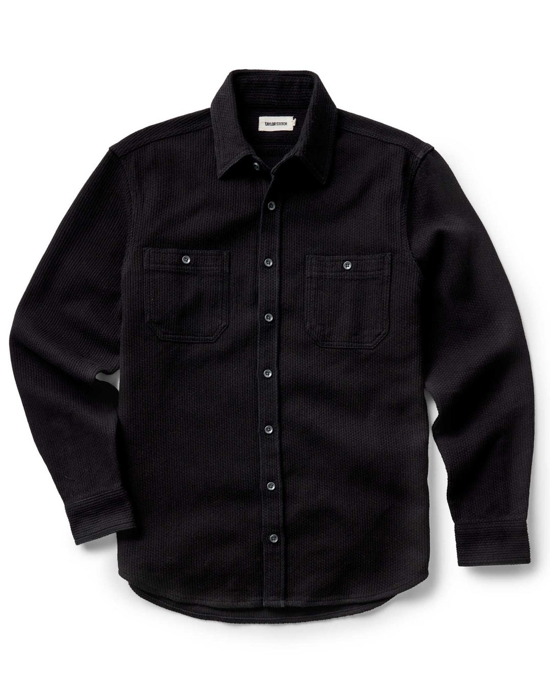 The Utility Shirt in Black Indigo Sashiko