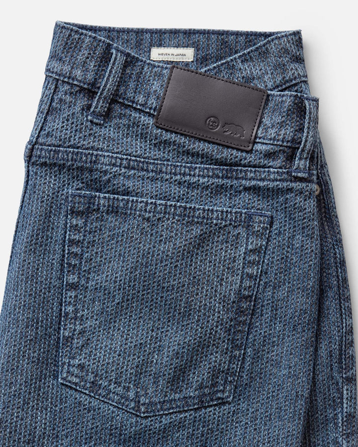The Democratic Jean in Japanese Washed Indigo Sashiko