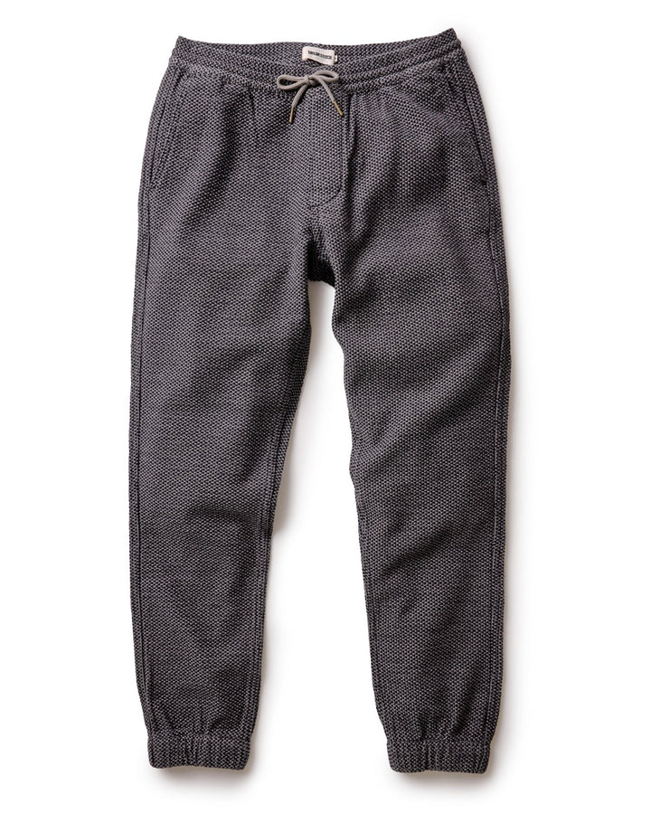 The Apres Pant in Charcoal Sashiko