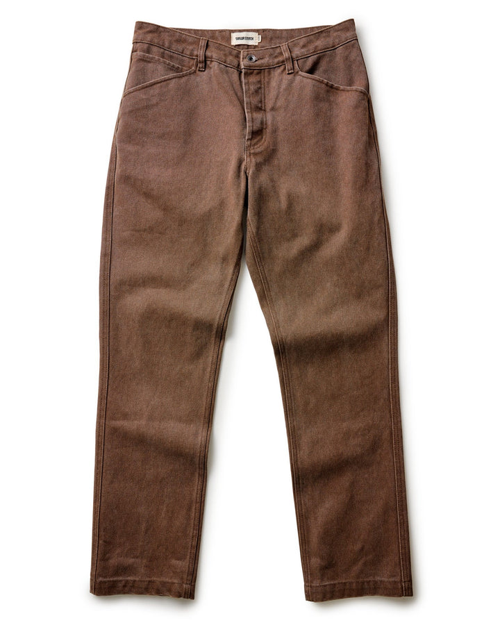 The Camp Pant in Aged Penny Chipped Canvas