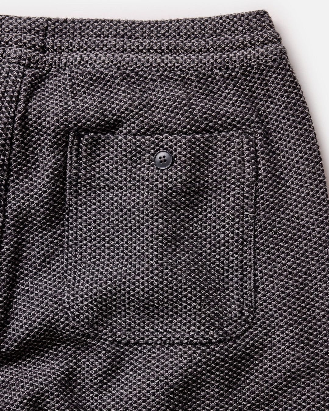 The Apres Pant in Charcoal Sashiko