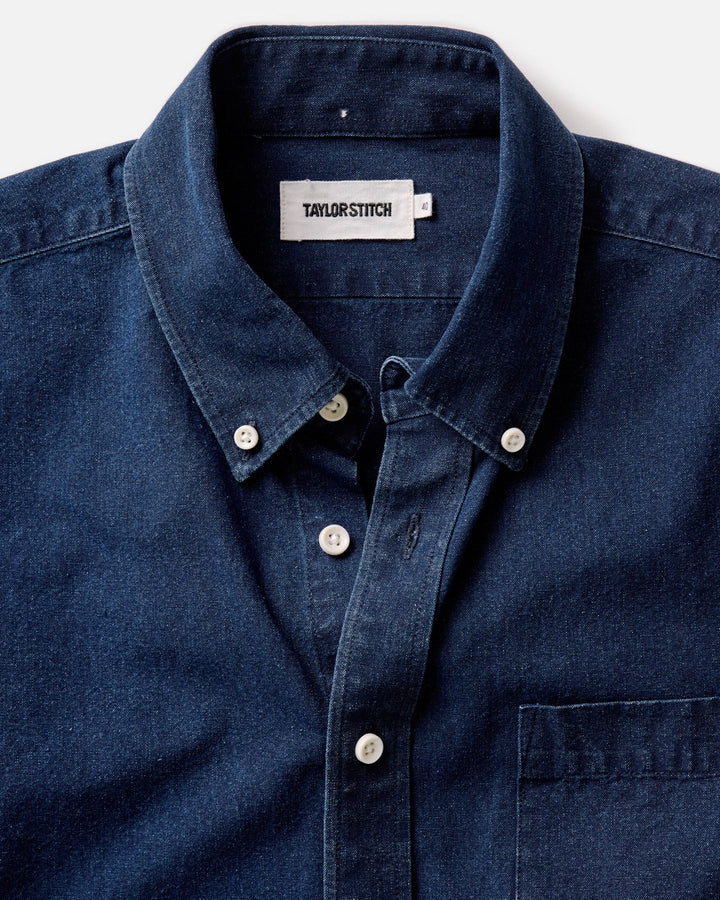 The Jack in Rinsed Indigo Oxford