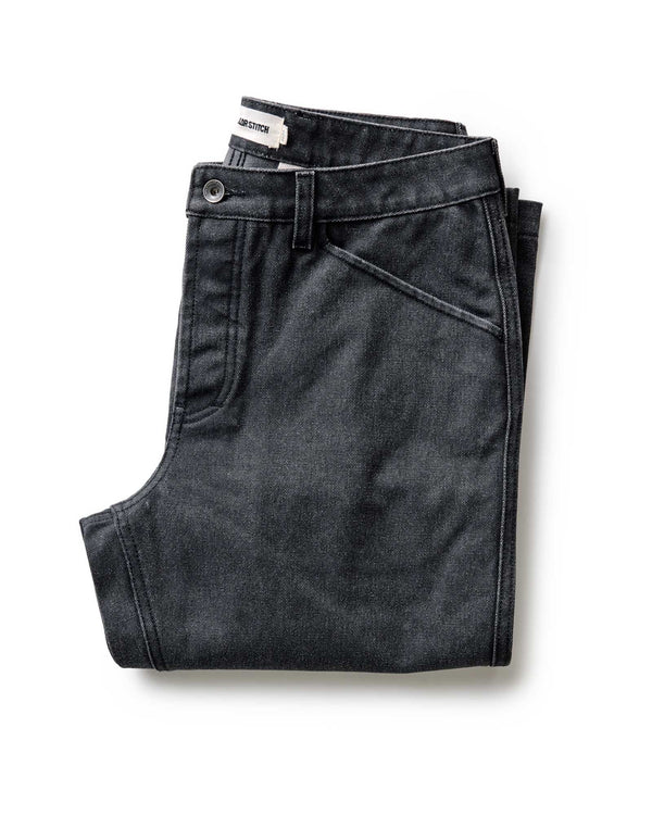 The Camp Pant in Coal Chipped Canvas