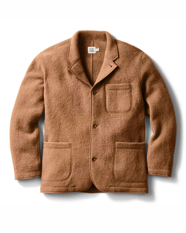 Boiled Wool Chore Blazer