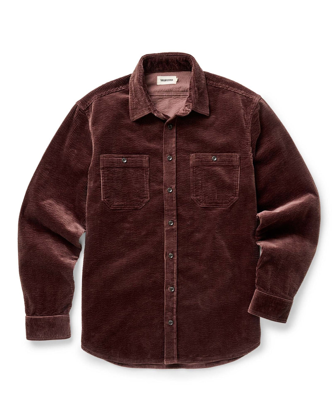 The Utility Shirt in  Burgundy Corduroy