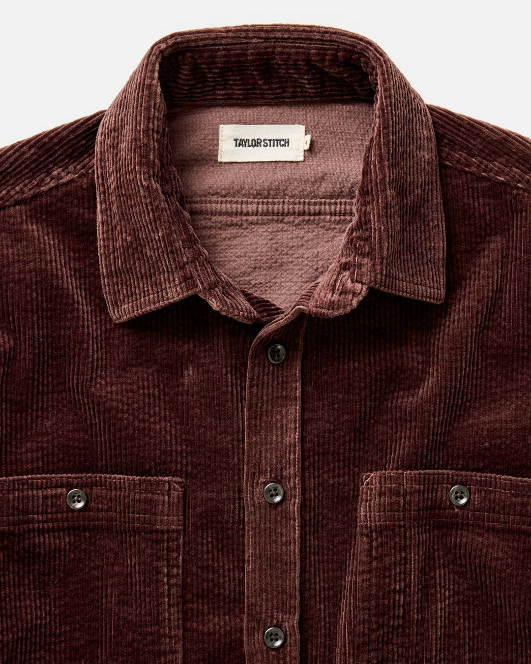 The Utility Shirt in  Burgundy Corduroy