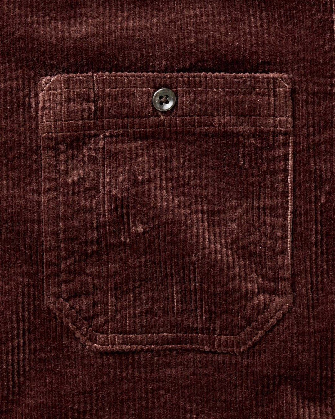 The Utility Shirt in  Burgundy Corduroy