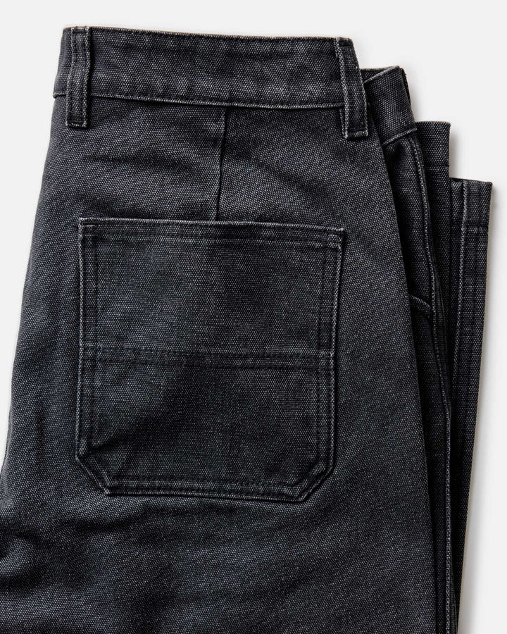 The Camp Pant in Coal Chipped Canvas