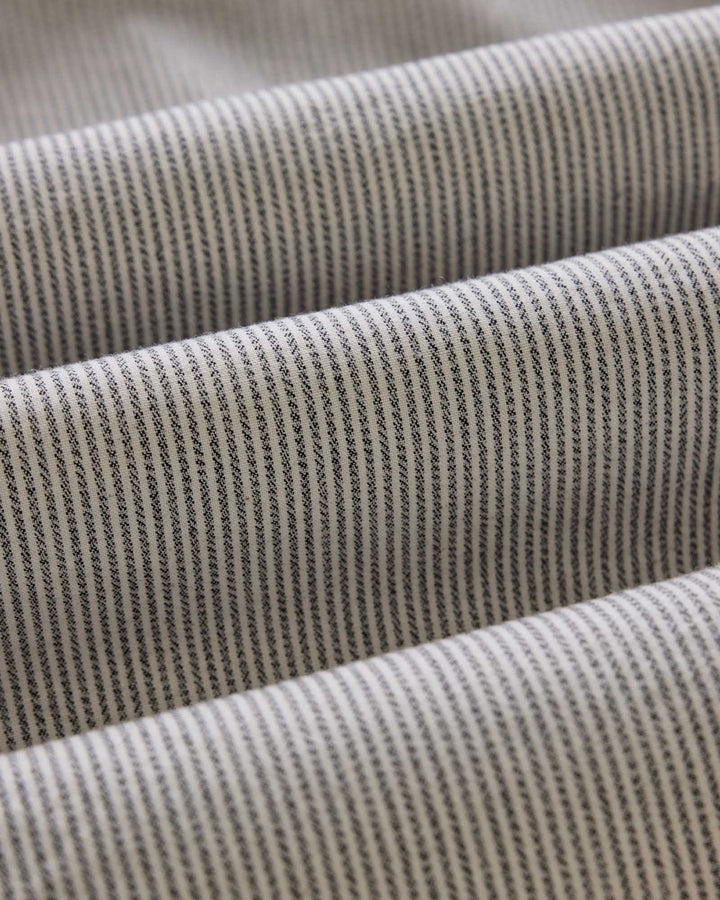 The Jack in Coal Jaspe University Stripe Oxford