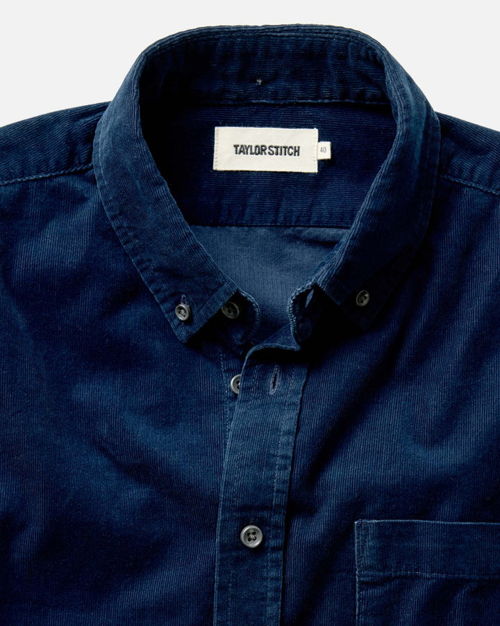 The Jack in Heather Rinsed Indigo Pincord