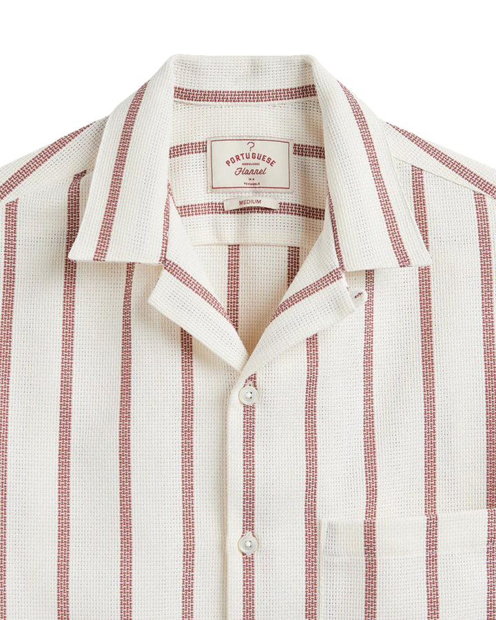 Piquet Stripe in Bordeaux