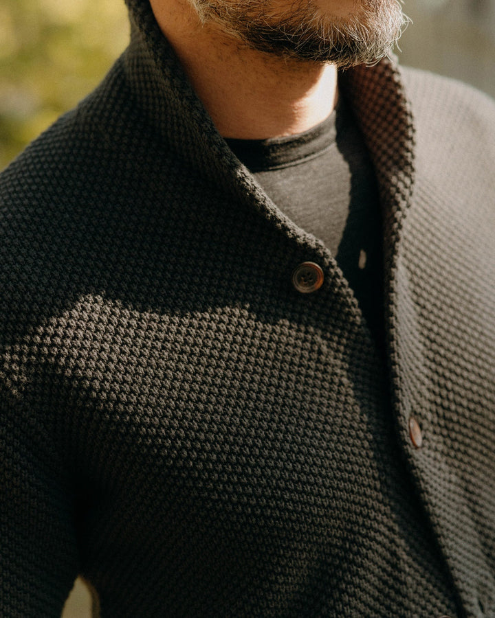 The Crawford Sweater in Charcoal