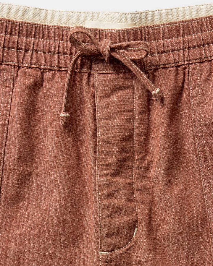 The Breakwater Short in Brick Chambray