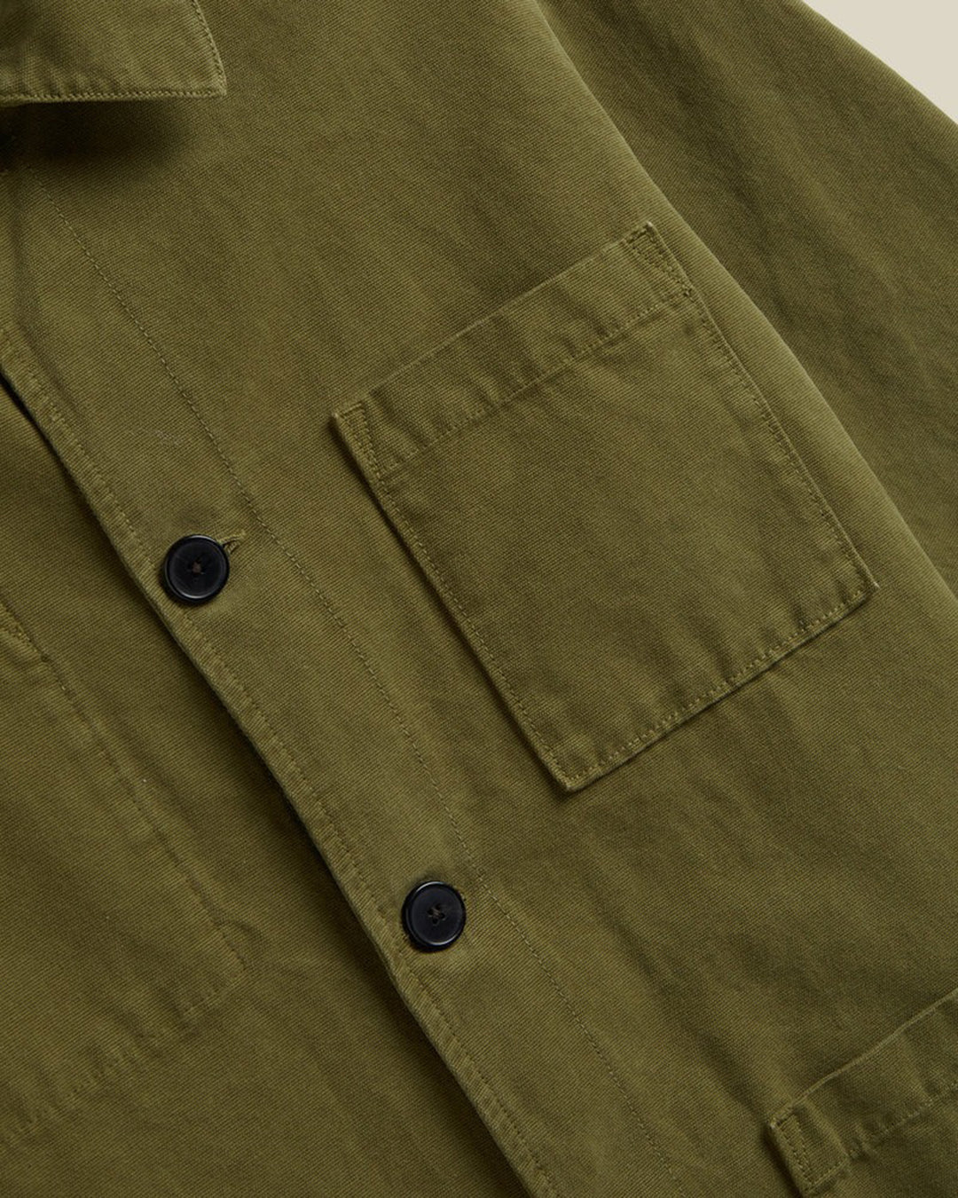 The Legacy Jacket in Military Green Canvas