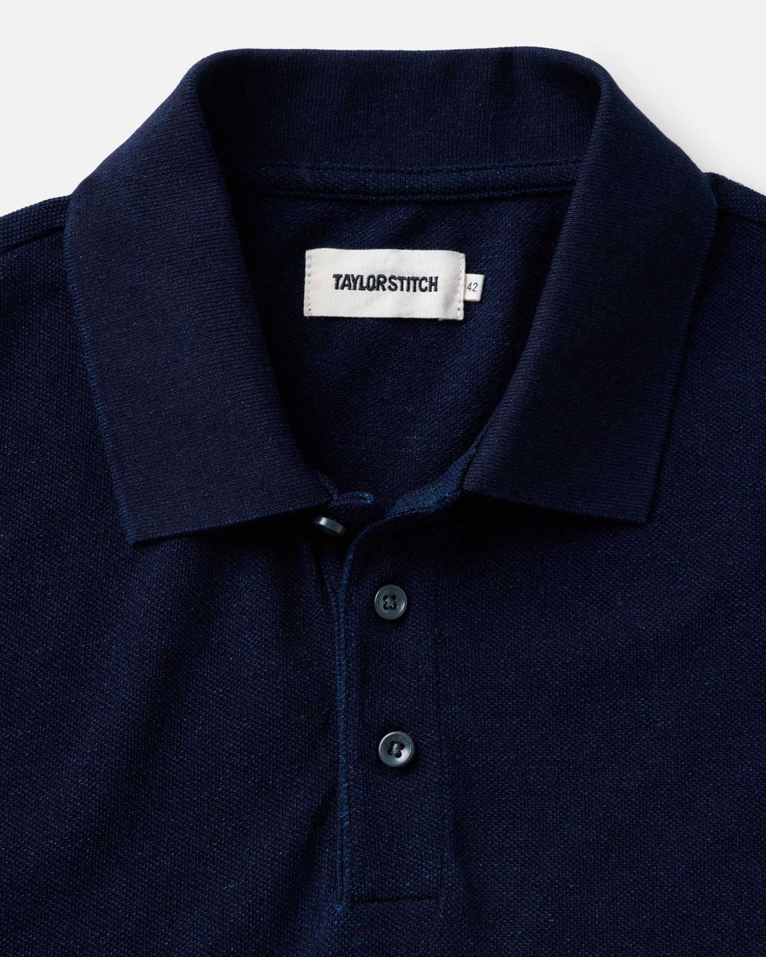 The Pacific Polo in Rinsed Indigo Pique