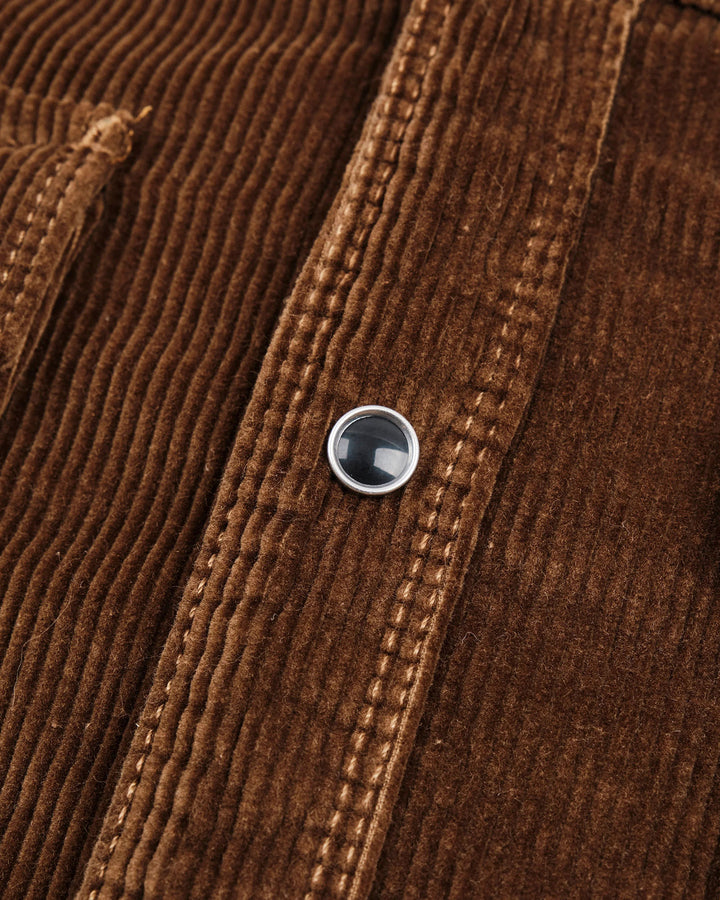 Calico in Gold Corduroy