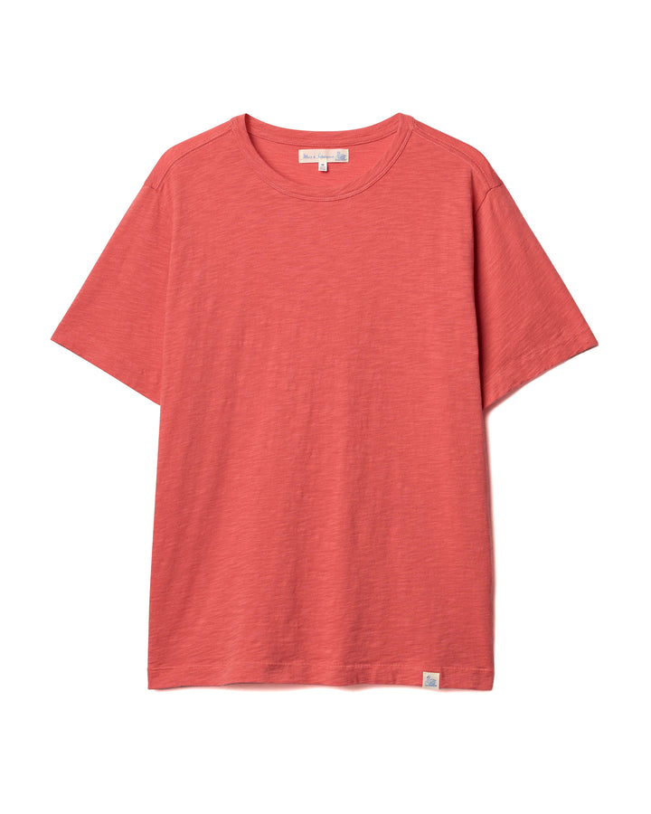 SCT04 Pima Slub Cotton Tee in Calypso Pink