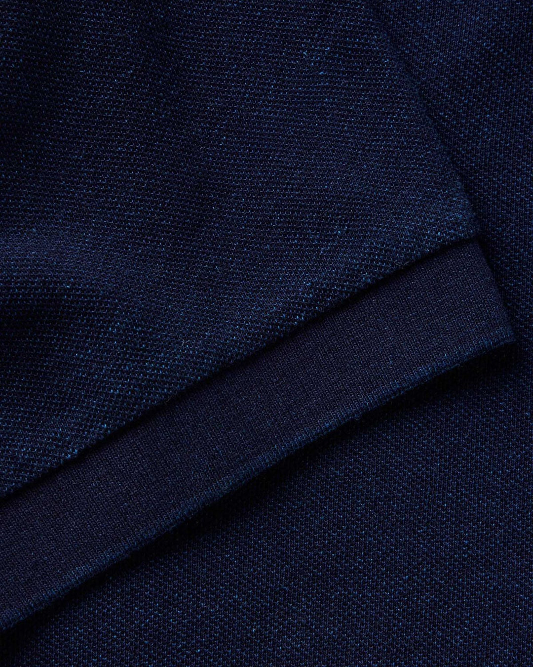 The Pacific Polo in Rinsed Indigo Pique