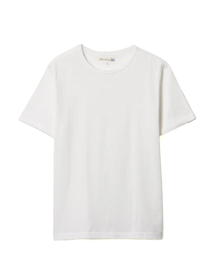 215 Loop-Wheeled T-Shirt in White
