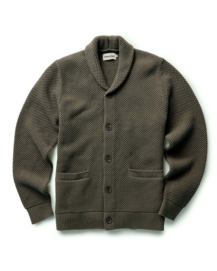 The Crawford Sweater in Fatigue Olive