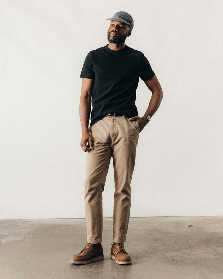 The Organic Cotton Shop Tee in Coal Twist