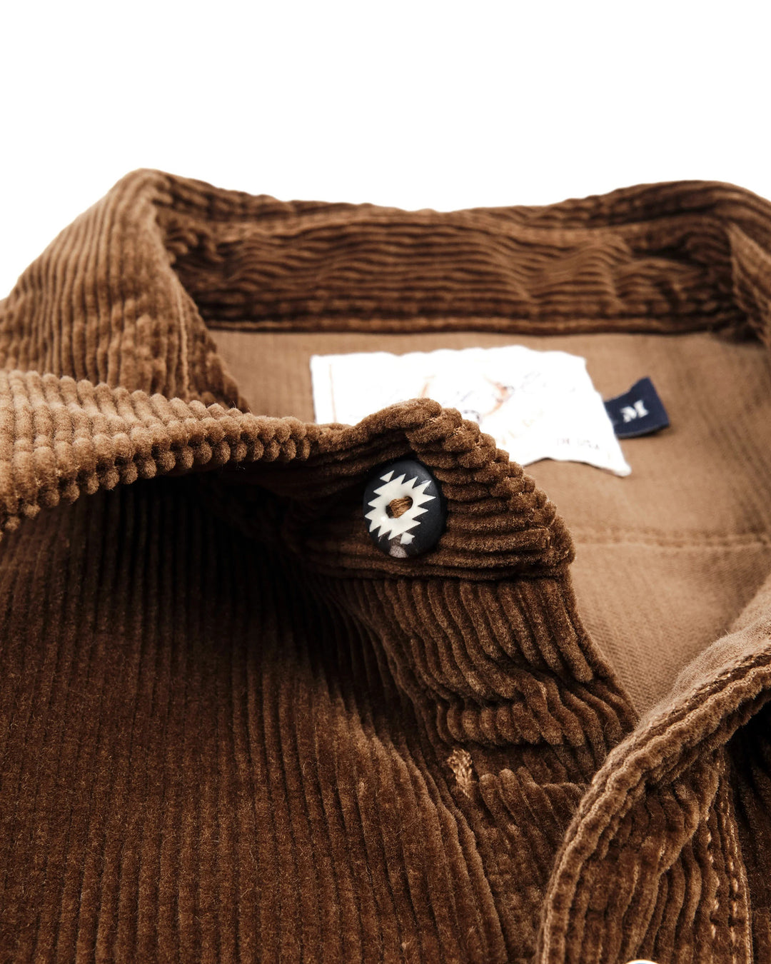 Calico in Gold Corduroy