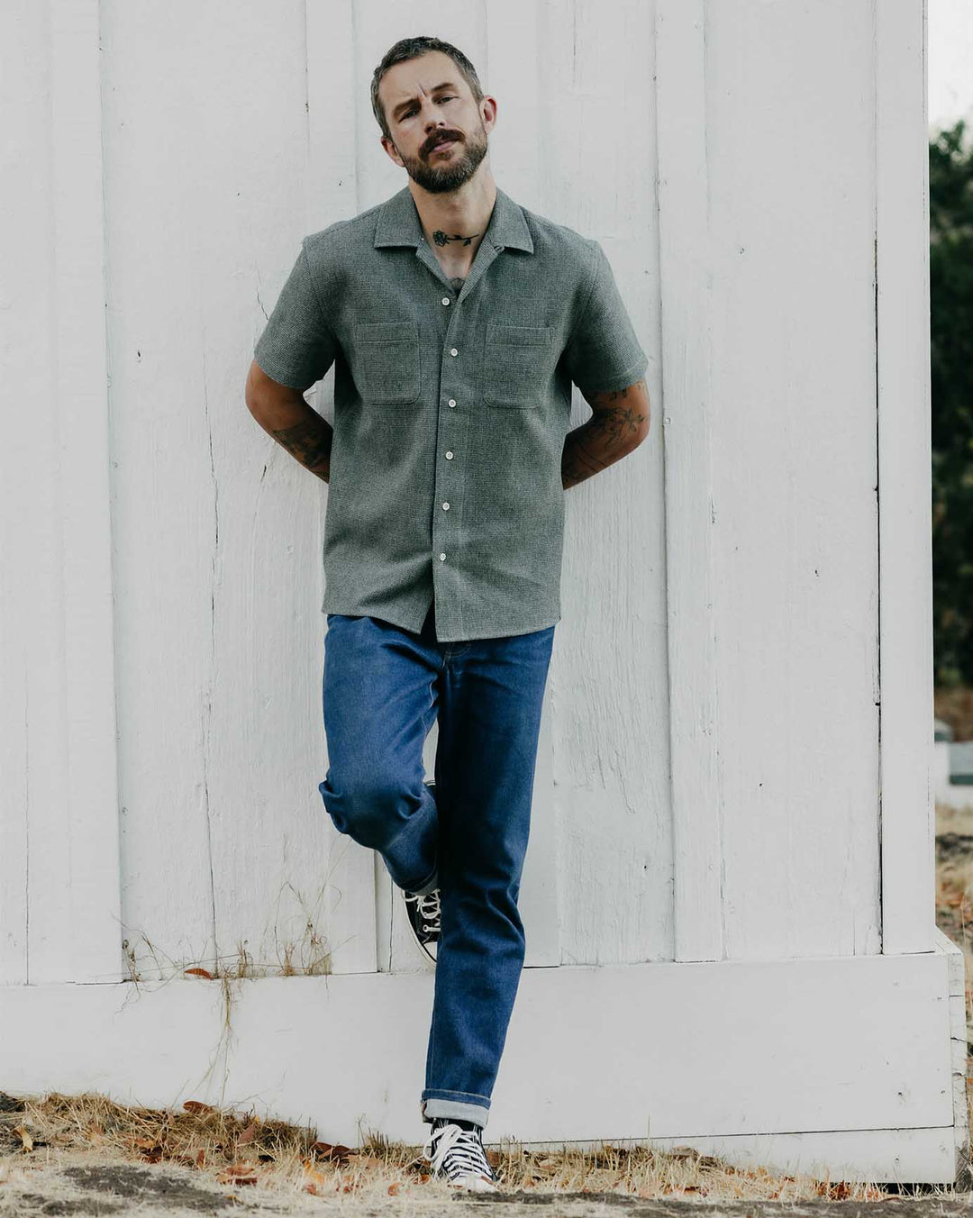 The Conrad Shirt in Deep Sea Twist