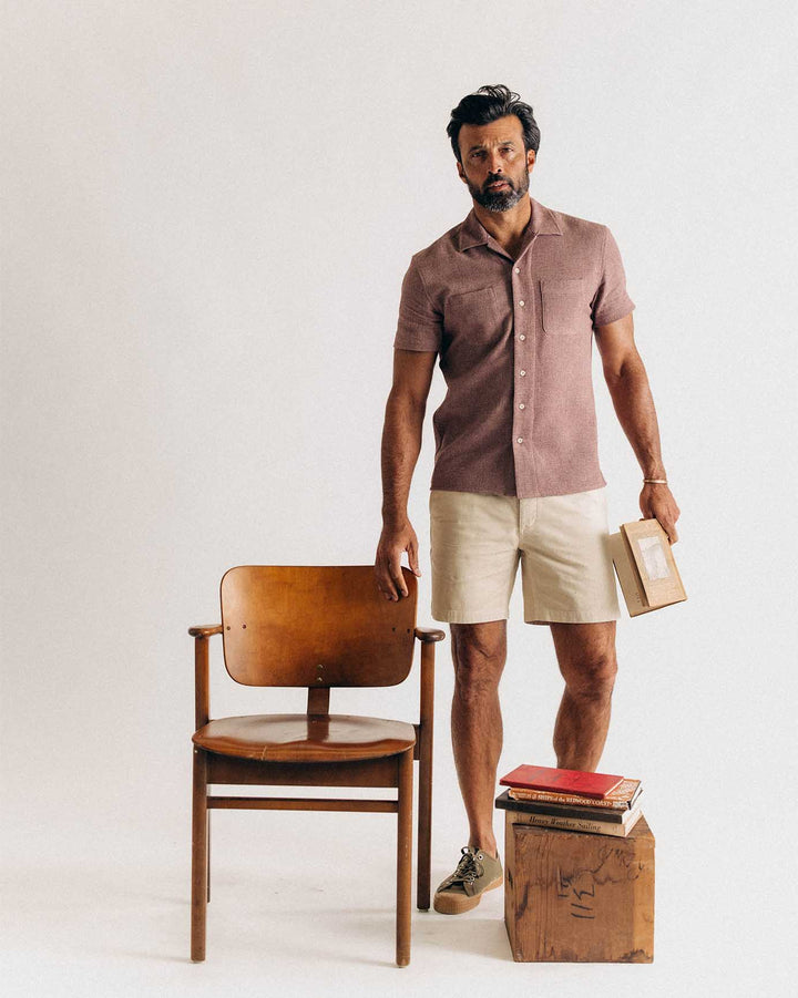 The Conrad Shirt in Port Twist