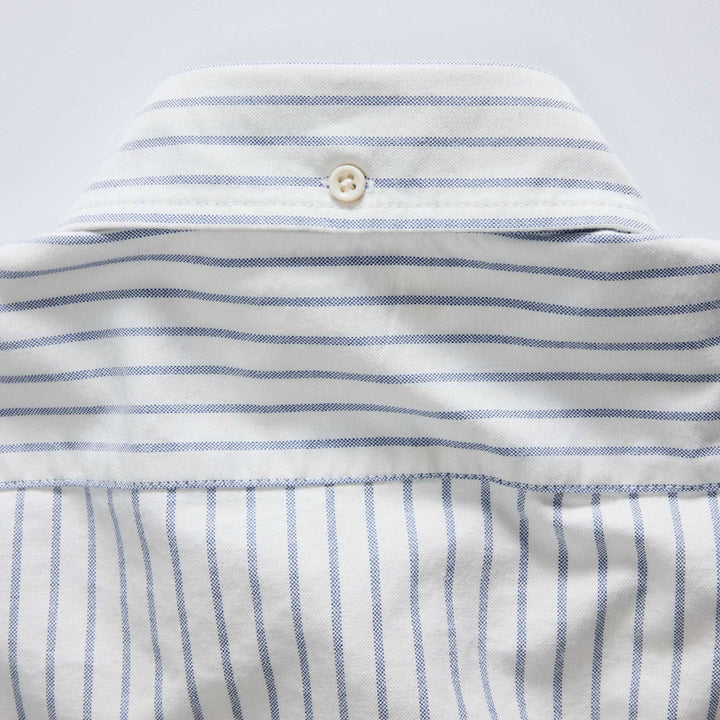 The Jack in White Stripe Oxford