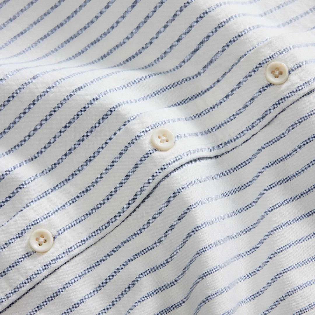 The Jack in White Stripe Oxford
