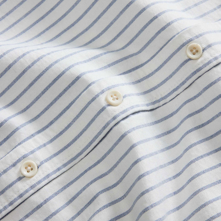 The Jack in White Stripe Oxford