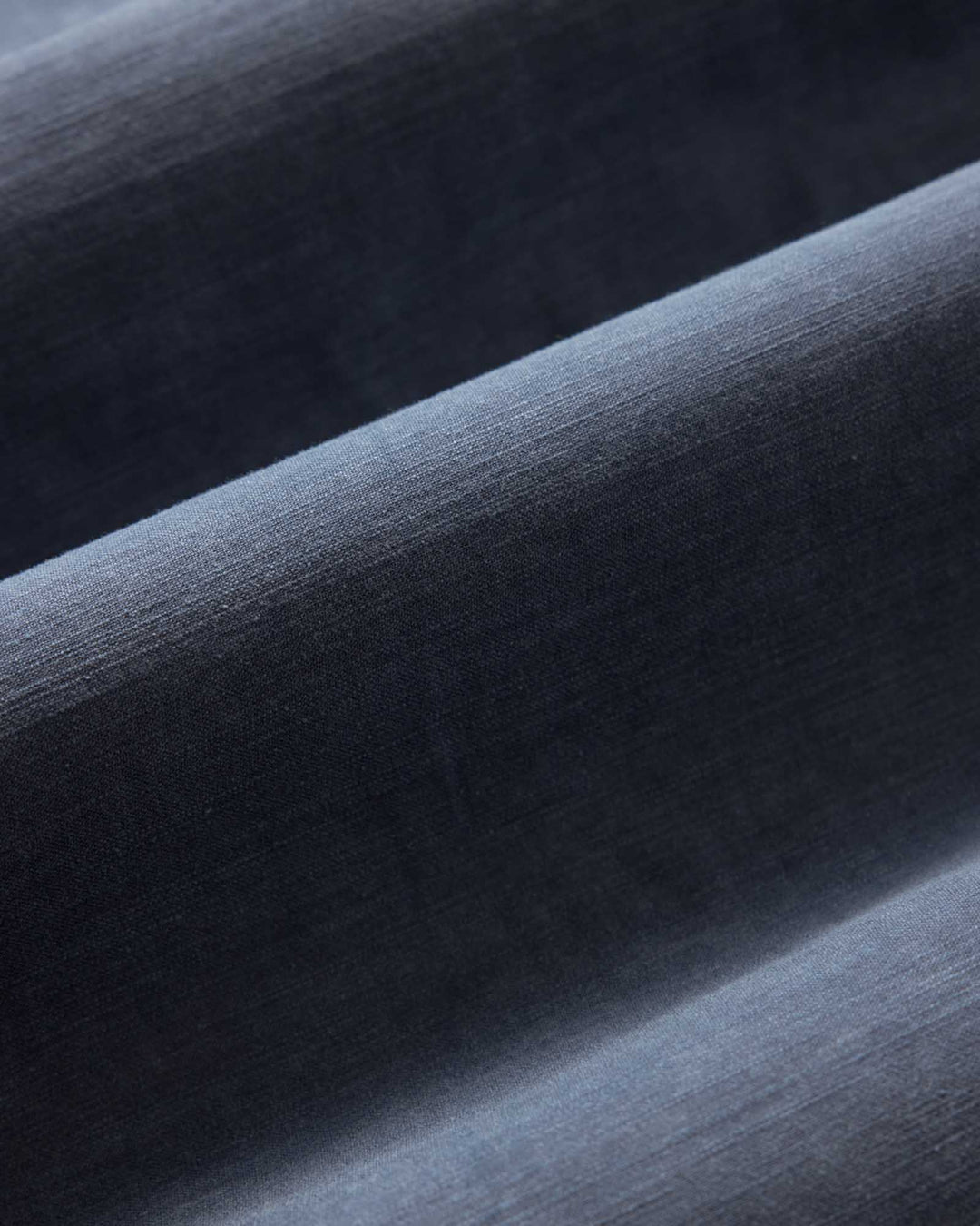 The Short Sleeve Surplus Shirt in Navy Reverse Sateen
