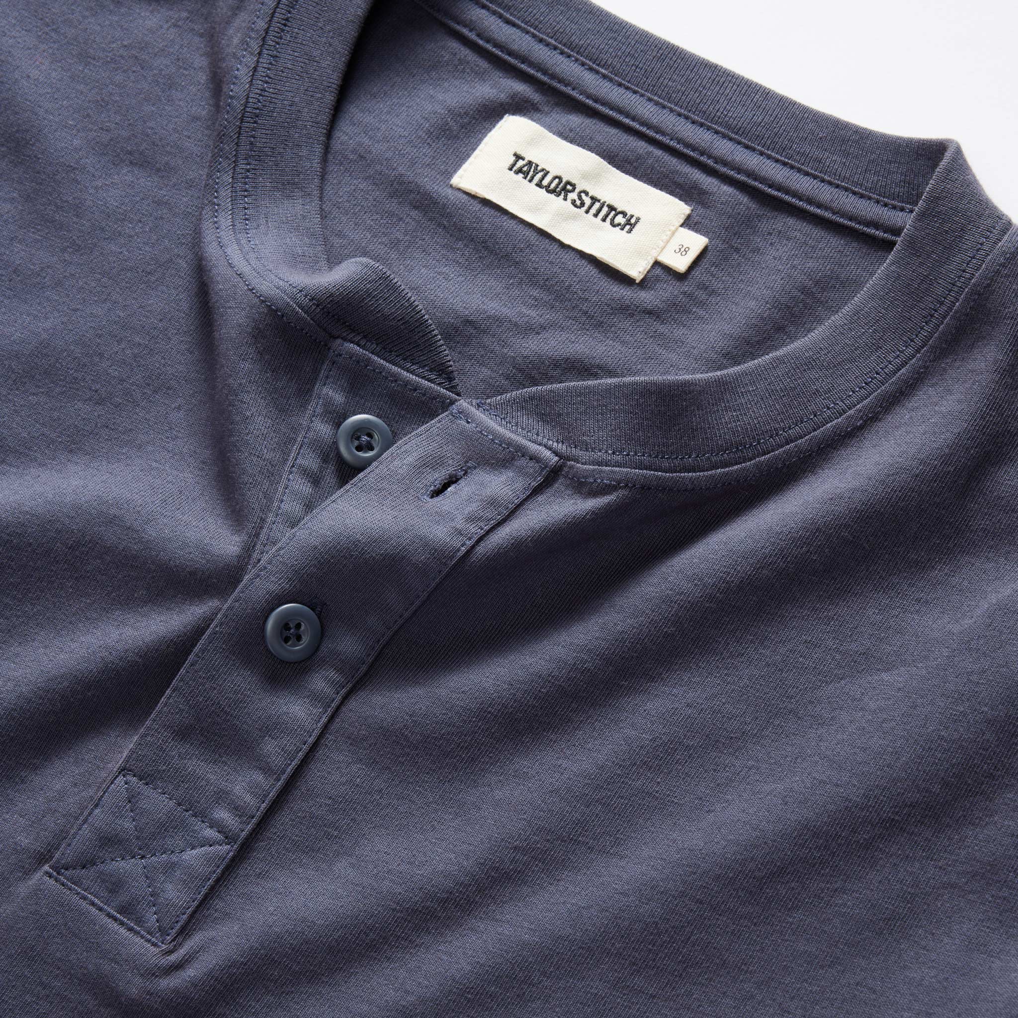 The Organic Cotton Henley in Navy