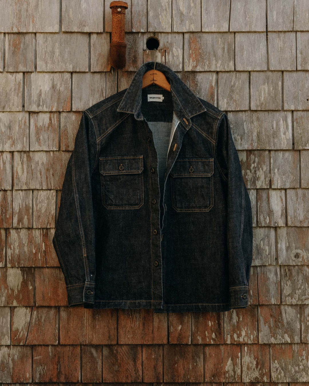 The Shop Shirt in Rinsed Indigo Selvedge – The Revive Club