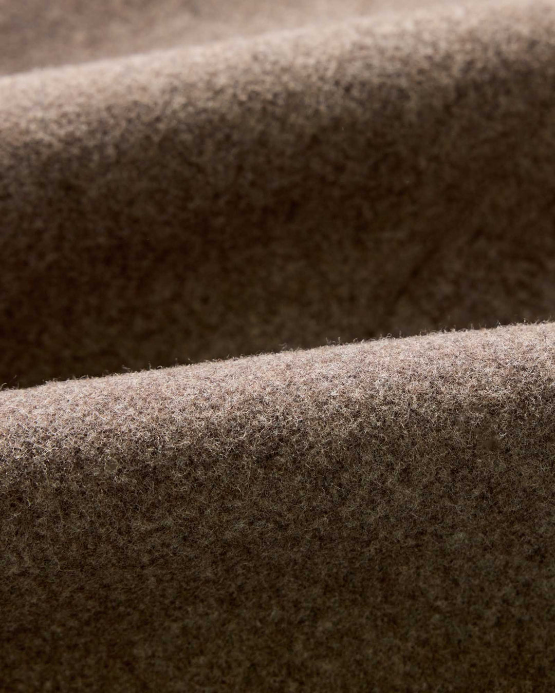 The Mariner Coat in Sable Melton Wool