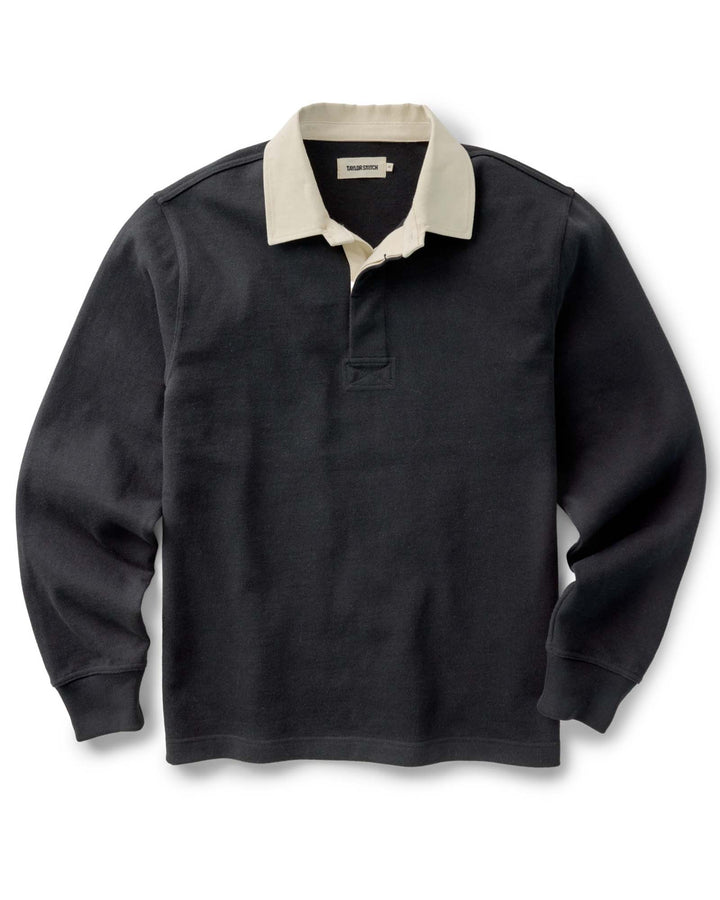 The Rugby Shirt in Coal